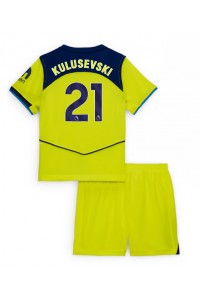 Tottenham Hotspur Dejan Kulusevski #21 Jalkapallovaatteet Lasten Kolmas peliasu 2025-26 Lyhythihainen (+ Lyhyet housut)